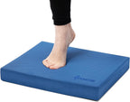StrongTek Almohadilla de equilibrio profesional de espuma para ejercicios, 15.8 x 13 x 2 pulgadas, rodillera de espuma TPE de alta densidad, antideslizante y resistente al agua, para entrenamiento de