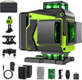Nivel láser de 16 líneas 360 autonivelante, 4D 4x360 ° Herramienta