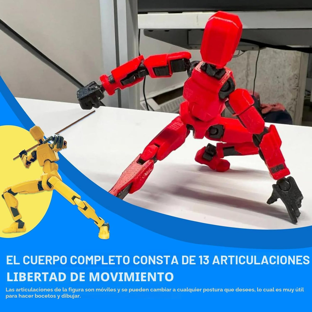 MerryXD Figura de acción T13 (paquete de 9)