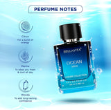 Bella Vita Luxury OCEAN Eau de Perfume para Hombre (100ml) | Fragan...