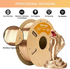 ERYONE Filamento PLA de seda para impresora 3D de 0.07 in +\/- 0.00...