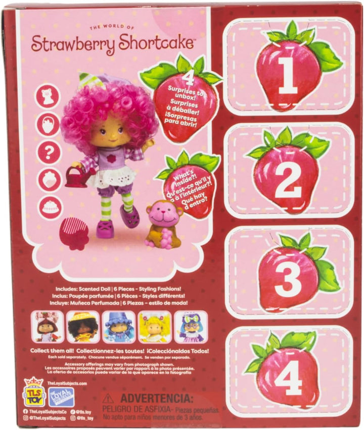 The Loyal Subjects Fresa Shortcake Raspberry Tart Muñeca de moda de...