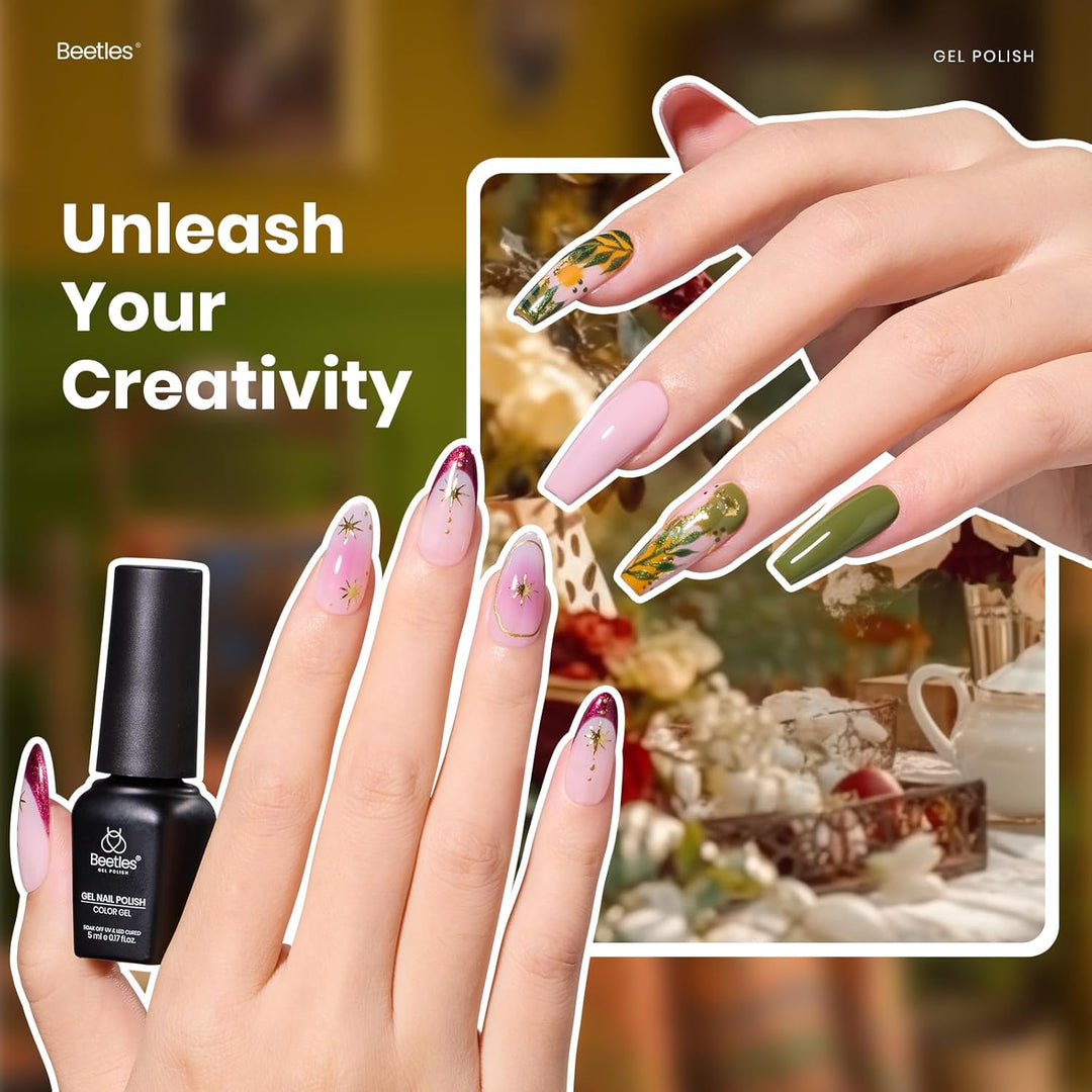 beetles Gel Polish Juego de esmaltes de uñas de gel Toy Eden, 20 co...