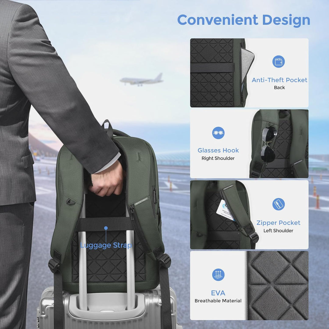 Mochila para laptop de 17.3 pulgadas para viajes, trabajo, oficina,...
