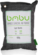 Bolsa grande de purificador de aire de carbón de bambú de 35.27 oz – Ambientador desodorante para automóvil – Elimina el olor y controla la humedad en tu RV, cámper, SUV, camión, armario, casa móvil, almacenamiento – No fragante 2.2 lbs