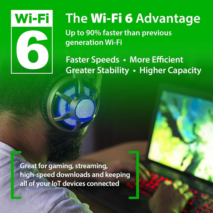 D-Link M32, Eagle Pro AI WiFi 6 Lifestyle Router - Red de Internet...