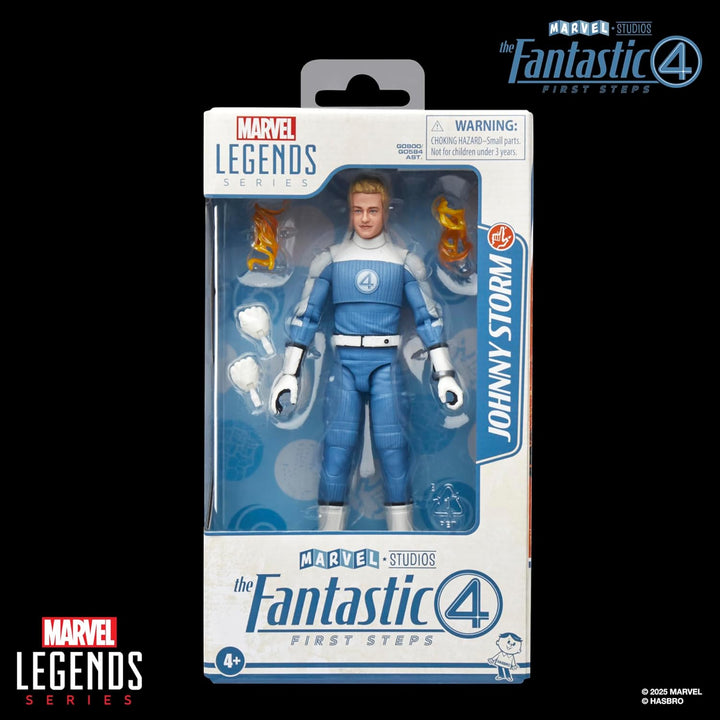 Marvel Legends Series Johnny Storm, Los Cuatro Fantásticos: Primero...