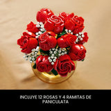 LEGO Botanicals - Ramo de rosas artificiales juego de