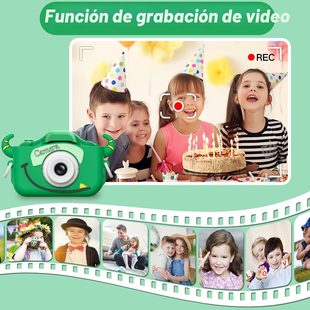 Goopow Juguetes de Cámara para Niños de 3-8 Años Niñas y Niños, Vid...