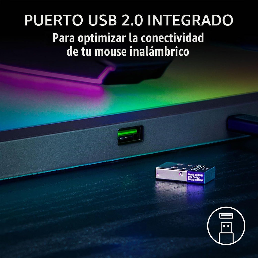 Razer Firefly V2 Pro - Alfombrilla para mouse RGB totalmente iluminada