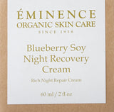 Eminence Crema de recuperación nocturna de soja y arándanos, 2 onzas