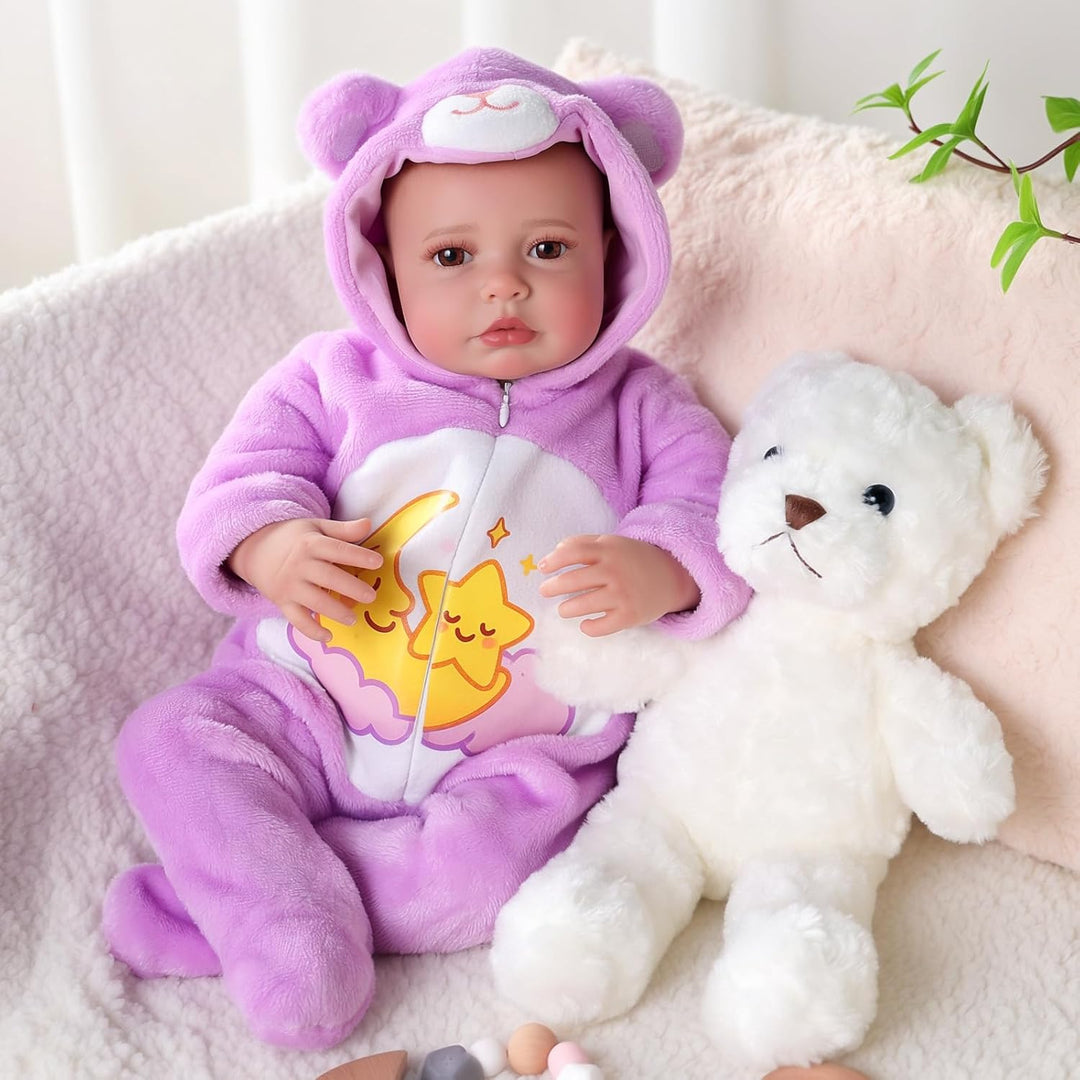 BABESIDE Reborn Baby Dolls - Muñeca realista de vinilo suave de 20...
