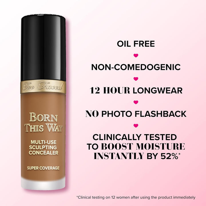 Too Faced Born This Way Super Coverage Multi-Use Concealer | Full C...
