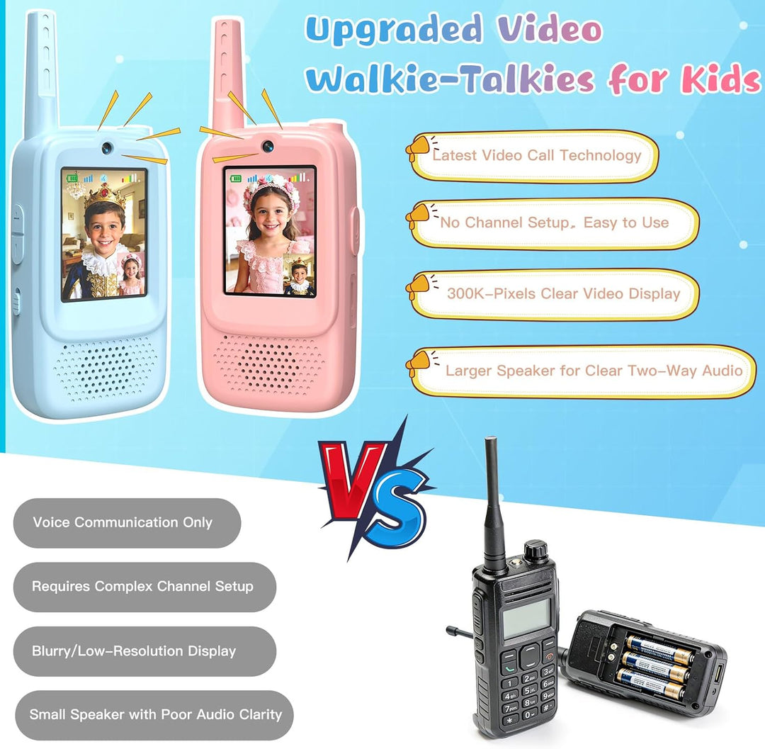 ZealSound Video Walkie Talkies for Age 3-12 Boys Girls 2