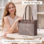 S-ZONE Bolsa de mano para mujer, bolsos de trabajo, bolsos de mano, correa
