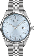 Tissot Ballade, cuarzo suizo, 1.575 en, esfera azul hielo, reloj para hombre