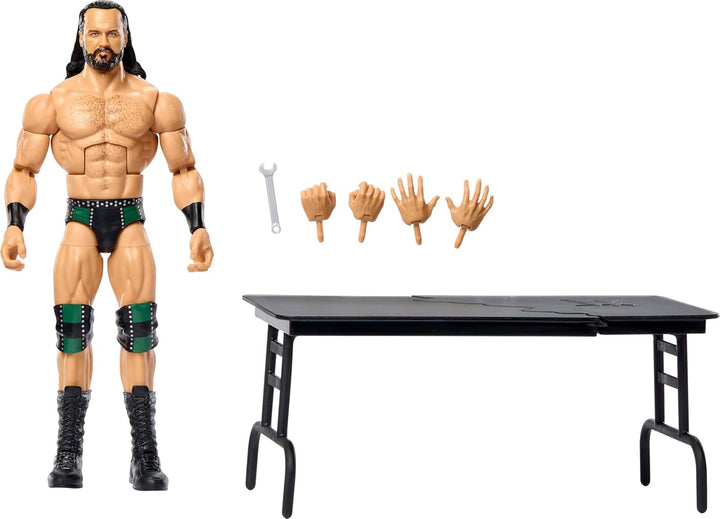 Mattel WWE Elite - Figura de acción y accesorios, serie #123, juego...