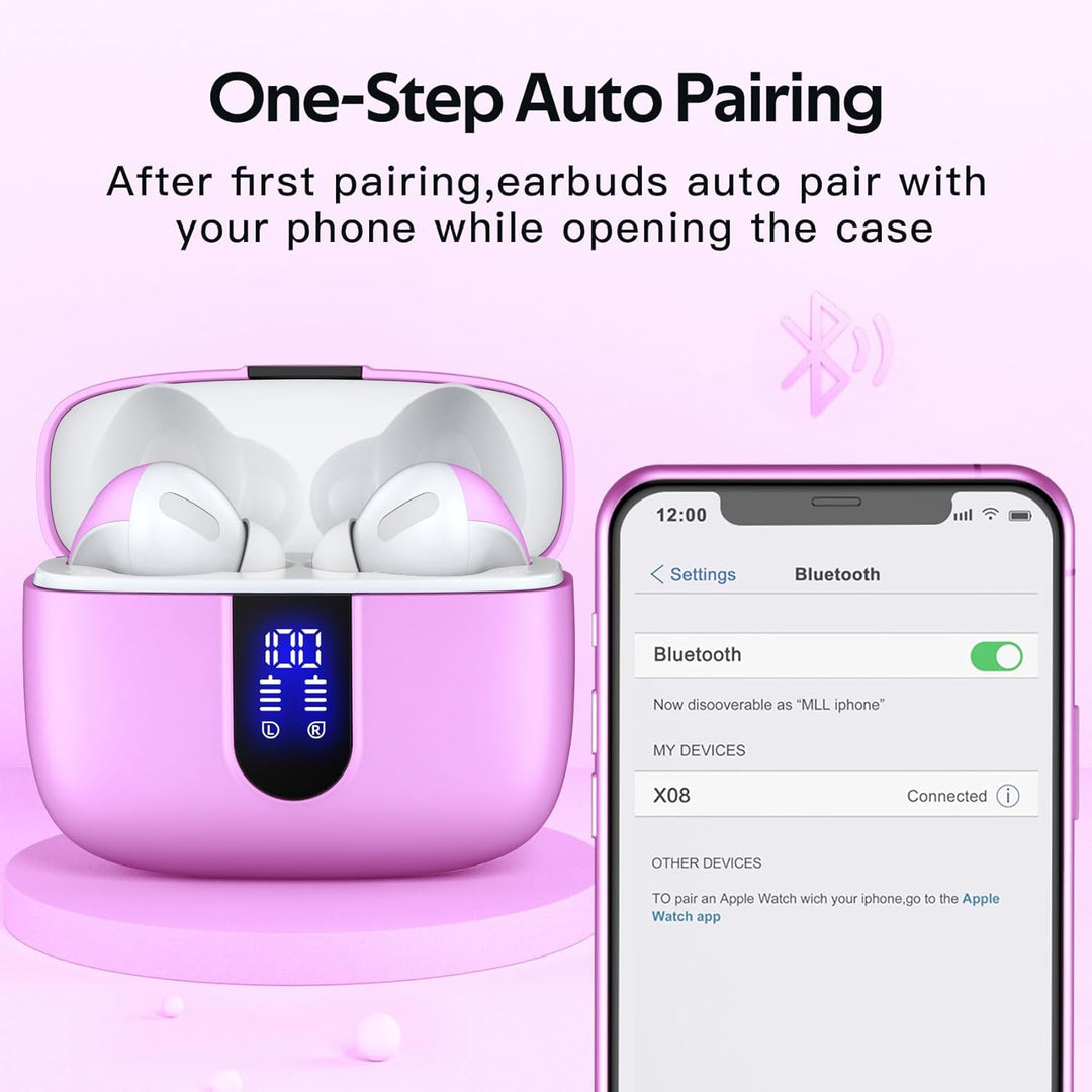 TAGRY Auriculares Bluetooth Verdaderamente Inalámbricos Auriculares...