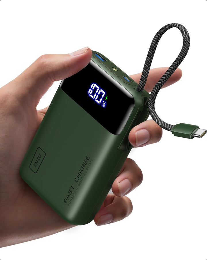 INIU Cargador portátil de 45 W, banco de energía más pequeño de 200...