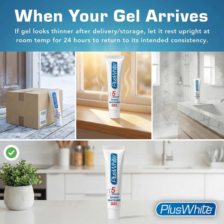 Plus White Gel blanqueador Premier Speed de 5 minutos, 2.0 onzas...
