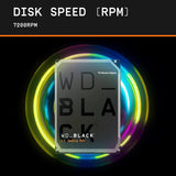 Western Digital - Disco duro interno WD Black Performance de 2 TB,...