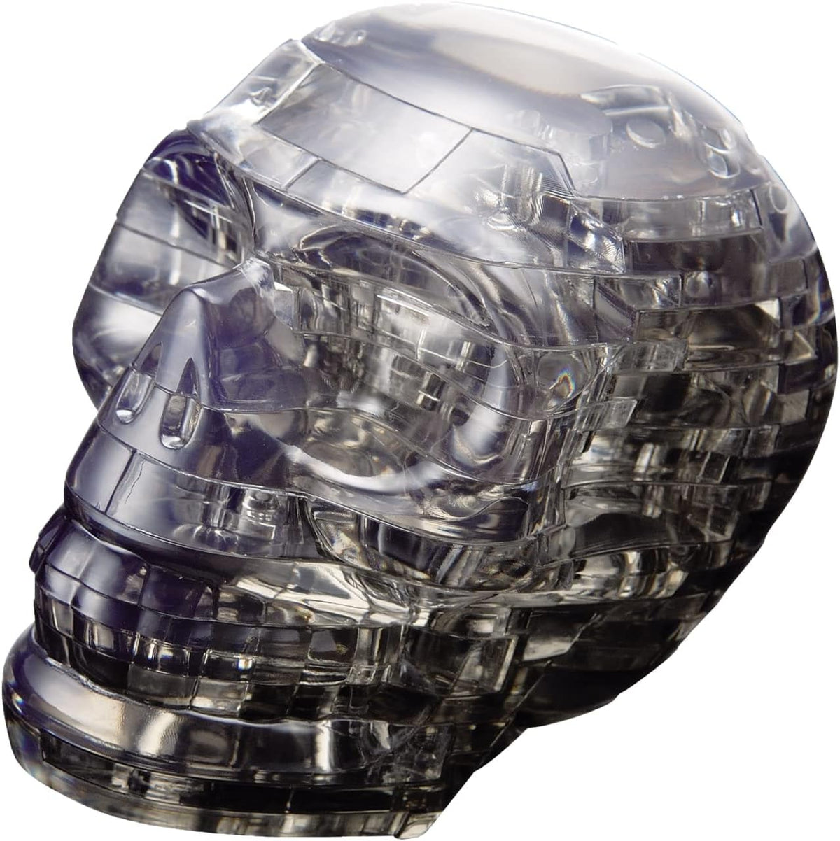 BePuzzled Rompecabezas de cristal 3D original de cráneo a