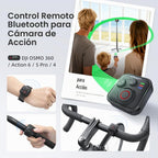 YDW Control remoto Bluetooth para DJI Osmo Action 6/Osmo Action 5 Pro/Action 4/DJI OSM0 360 cámaras, rango de control remoto inalámbrico de 164 ft, accesorios de acción inteligente