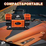 METOWARE Compresor de aire todoterreno, bomba de aire portátil de 1...