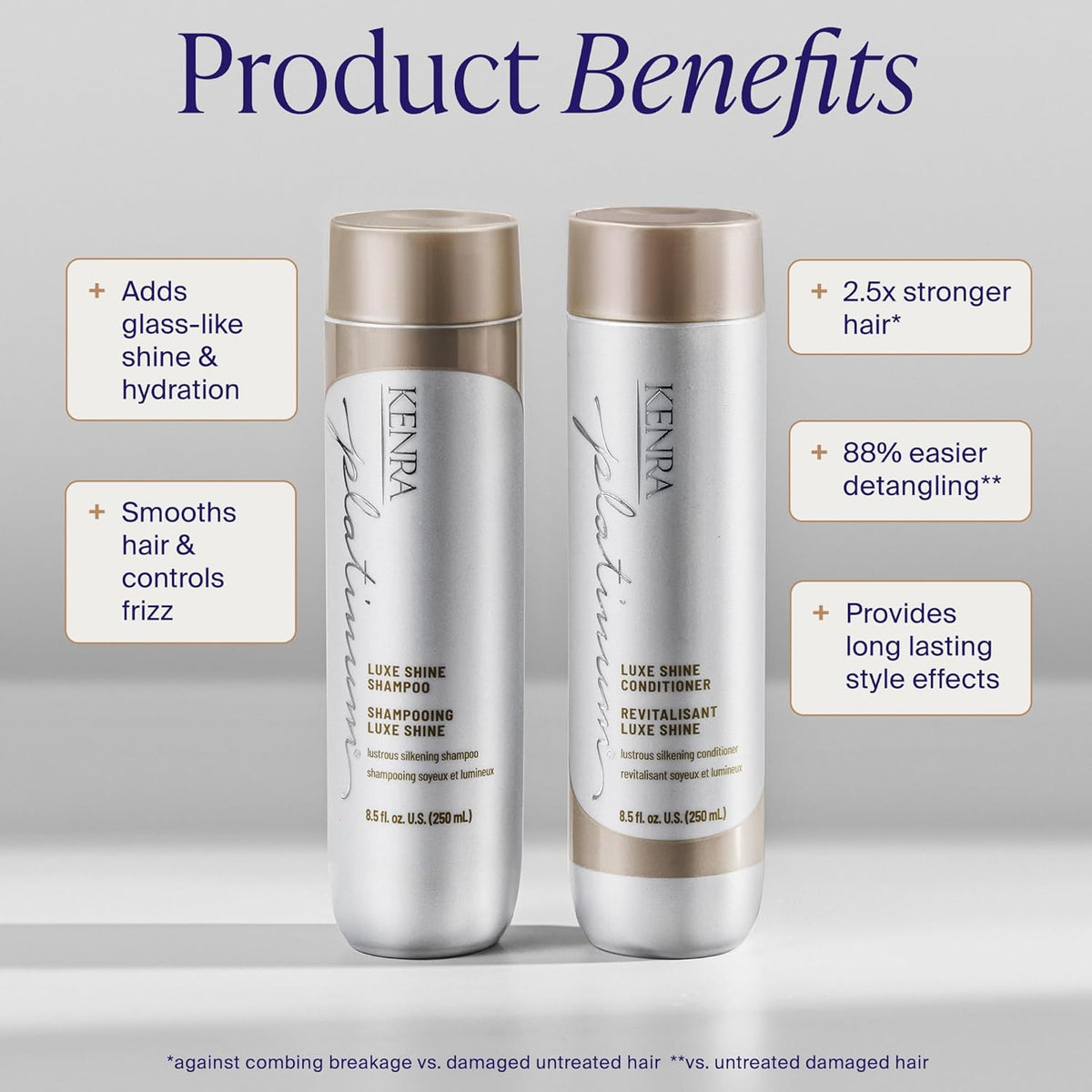 Kenra Platinum Luxe Shine Acondicionador