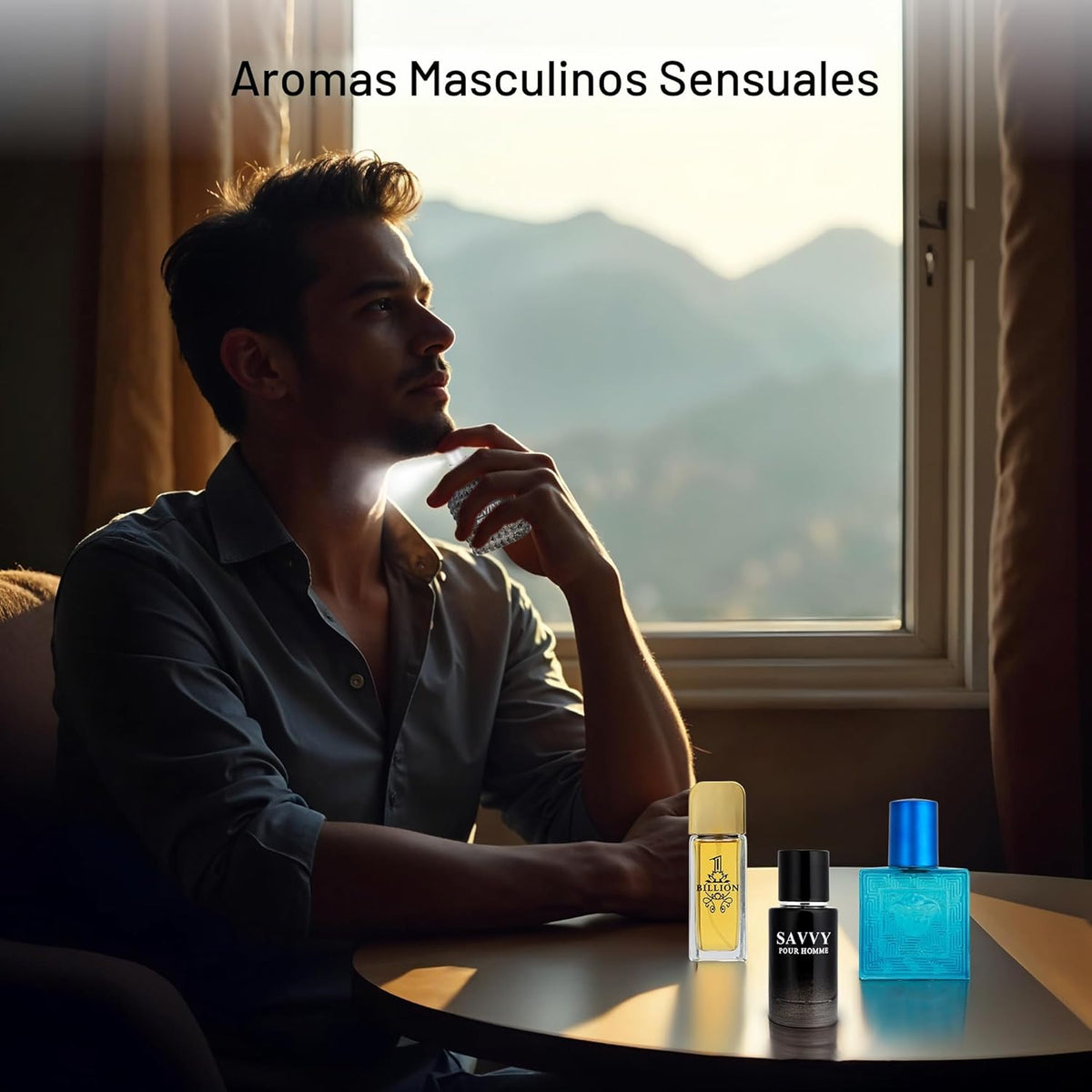Signature Scent - Juego de 4 fragancias pequeñas para hombre, inclu...