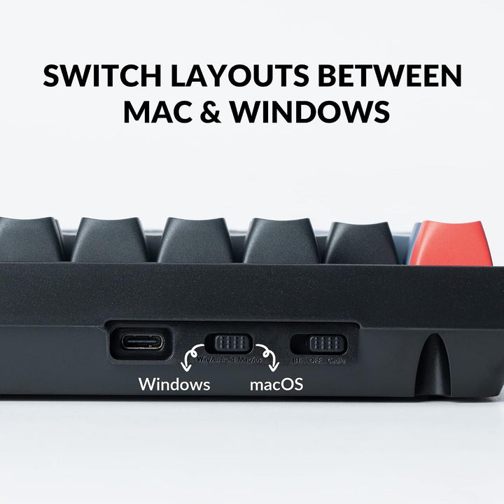 Keychron K10 Pro Teclado Mecánico Inalámbrico Personalizable, QMK\/...
