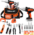 Kids Tool Set con Bag, Toddler Tool Kit con Toy Drill para Ages 3-8