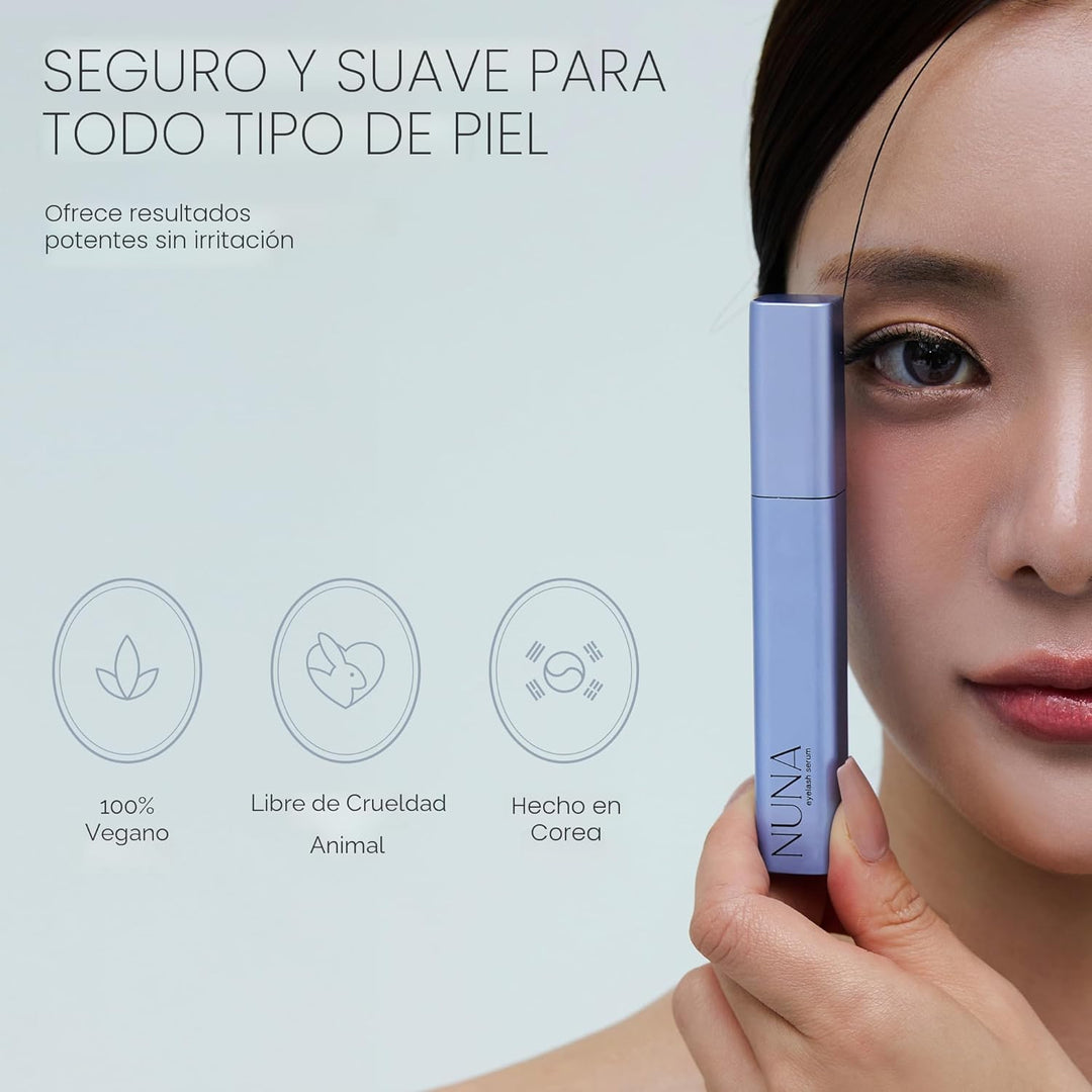 NUNA Suero de apoyo para el crecimiento de pestañas 6ml \u2013 Suer...