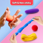 Arcilla seca al aire 145 colores, arcilla de modelado para niños, juguete