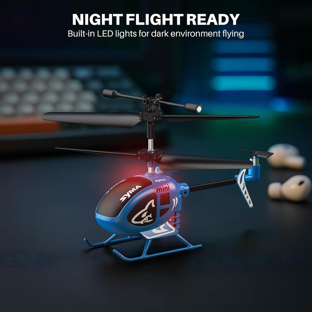 SYMA Helicóptero de Control Remoto, Mini Helicóptero RC para Niños...