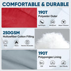 Sacos de Dormir para Adultos, Ultraligeros y Lavables a máquina, a Prueba de Agua para Senderismo, Camping y Mochila, para Clima Cálido y Frío, Esenciales de Camping para Viajar