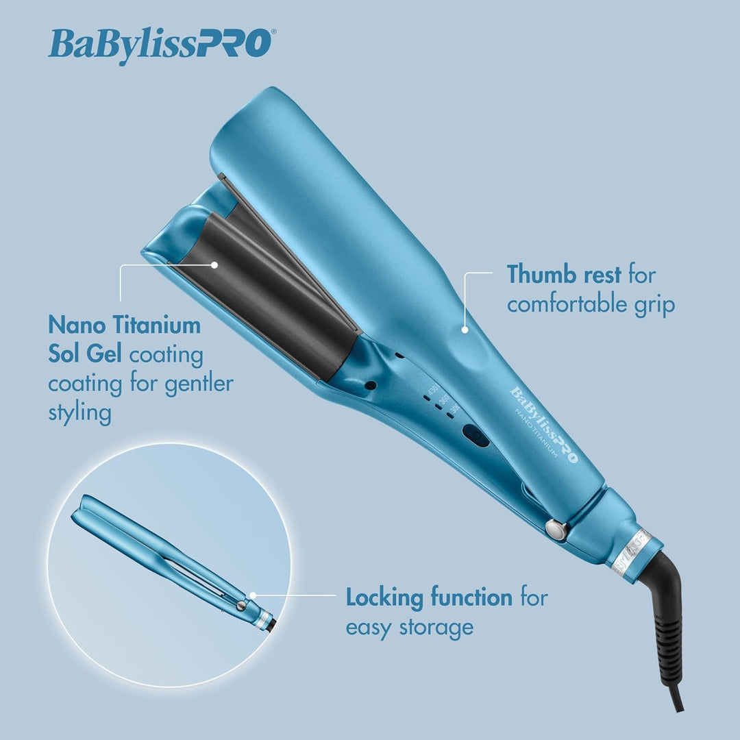 BaBylissPRO® Nano Titanium™ COMPACT TOOLS deliver full power in a c...