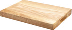 Winco WCB-1218 Tabla de cortar de madera, 12 pulgadas x 18 pulgadas x 1.75 pulgadas, marrón, 12 x 18 pulgadas