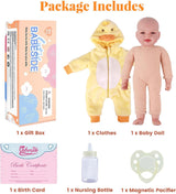 BABESIDE Conjunto de Muñeca Bebé Ligera \u2013 Muñeca Suave Realist...