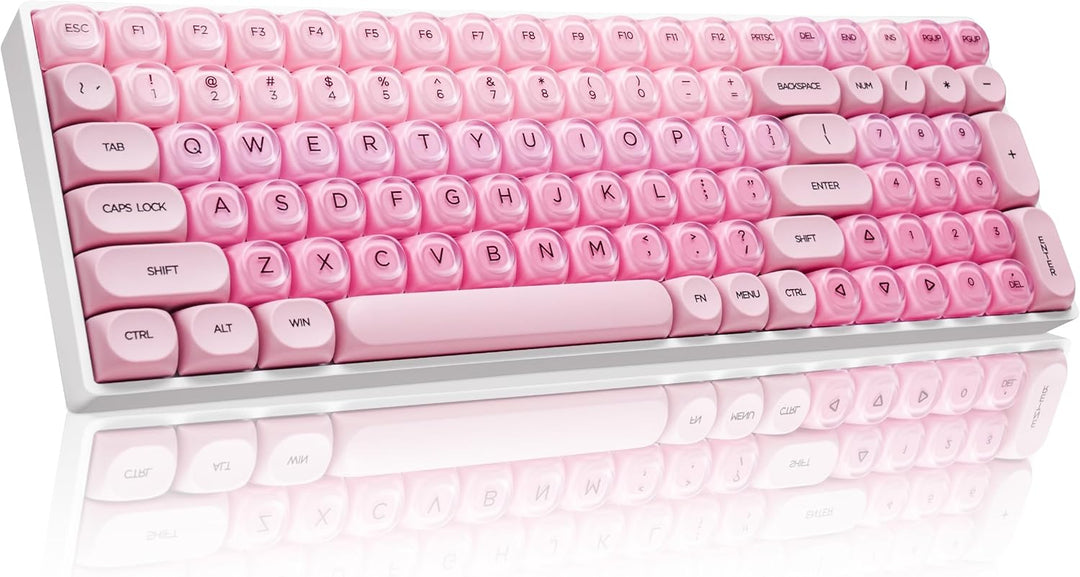 ZORNHER ZH100 Foundation Mechanical Kevboard,Pink Creamy Kevboard w...