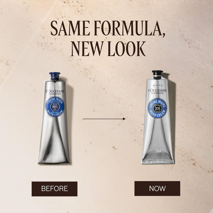 L'OCCITANE Crema de manos con manteca de karité orgánica al 20%, nu...