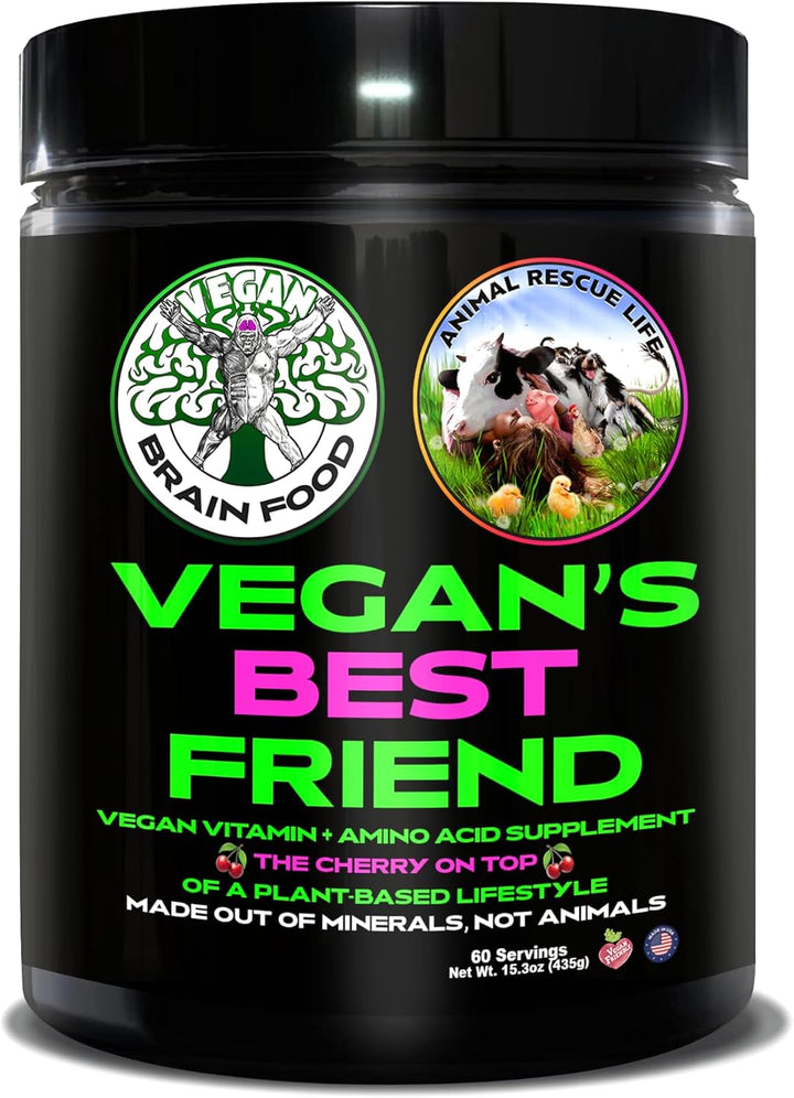 Vegan's Best Friend - Multivitamínico a base de plantas para ho...
