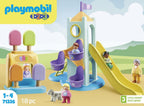 Playmobil 1.2.3: Torre de Aventura con Cabina de Helados