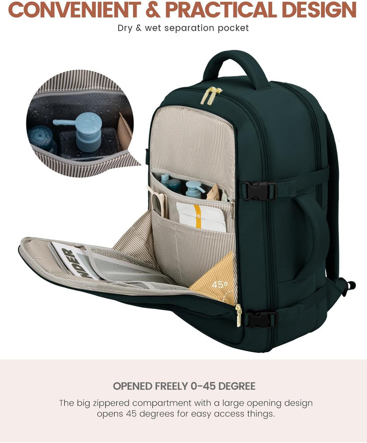 LOVEVOOK Mochila de viaje para mujer y hombre, Mochilas de viaje