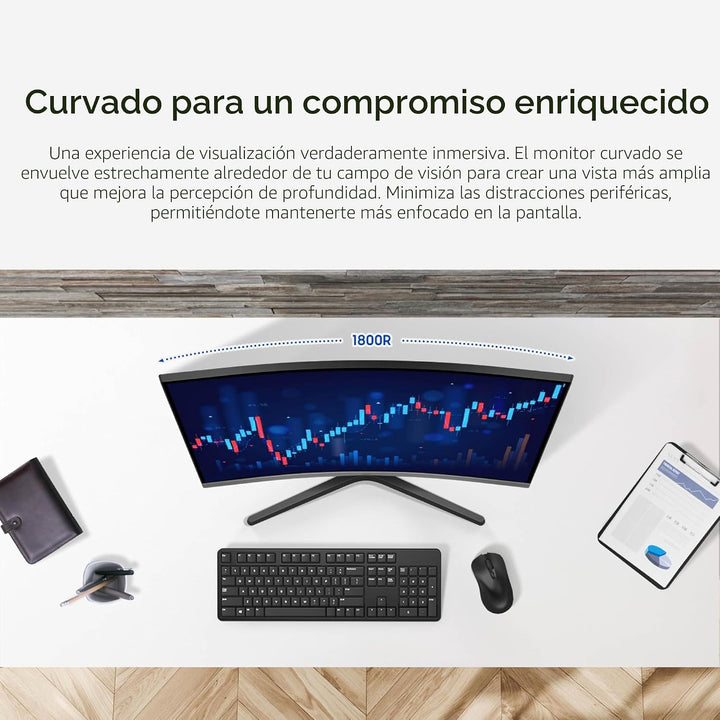 Samsung Monitor curvo S3 (S39GD) FHD de 100 Hz de 27 pulgadas, Modo...