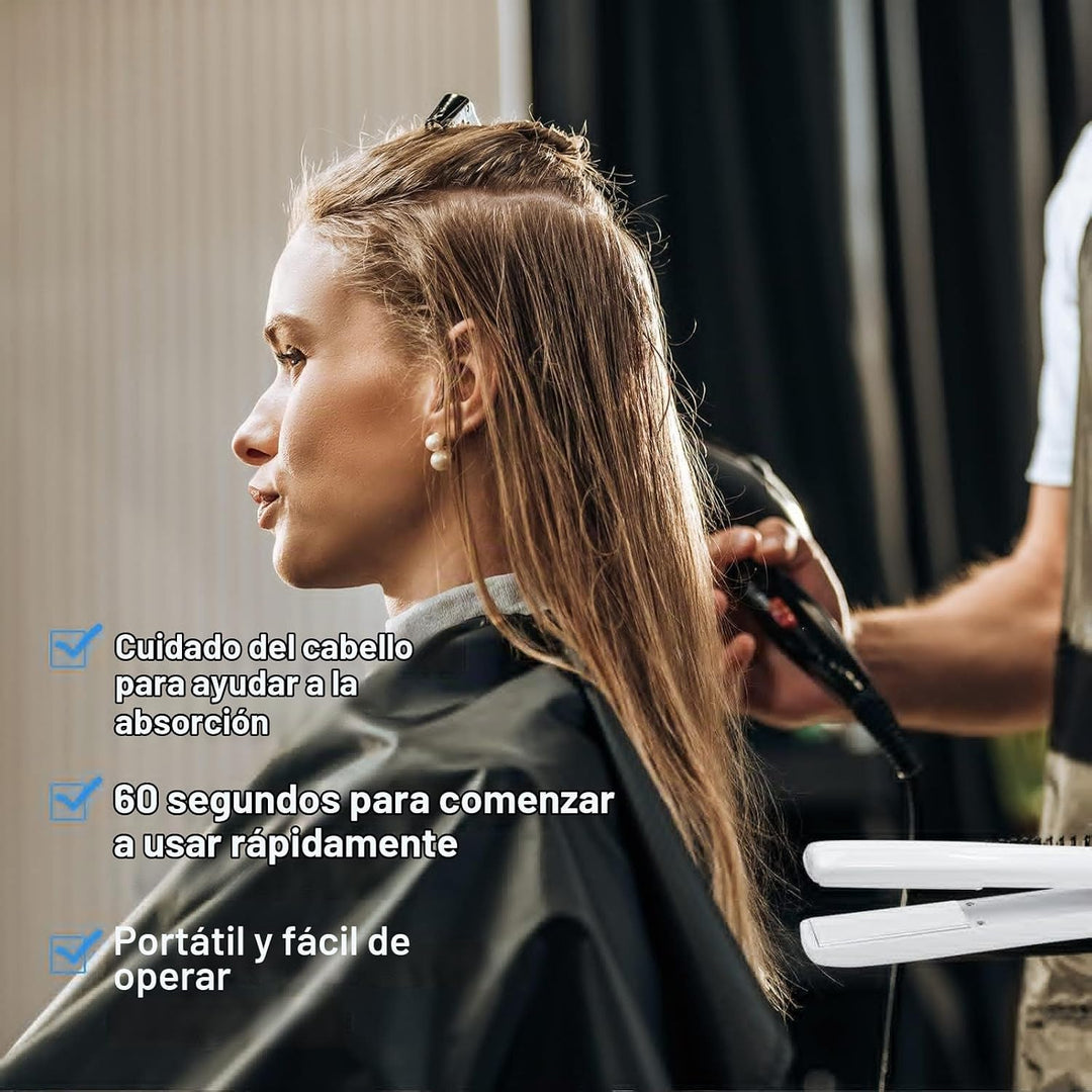 Elitzia ETD2018P - Plancha para el cabello congelado, plancha plana...
