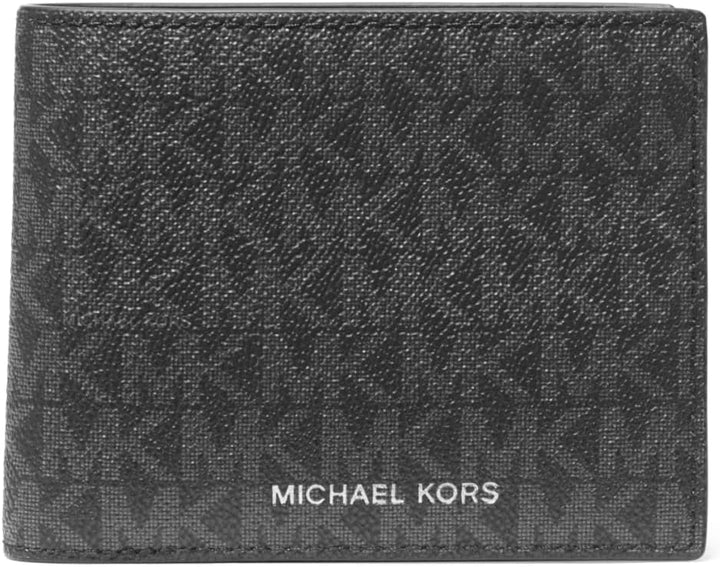 Michael Kors Cartera Billetera con pasaporte para hombre Greyson