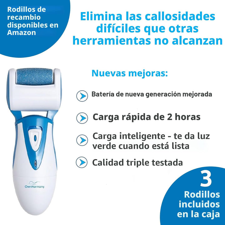 Removedor de callos eléctrico recargable CR900 por propia armonía (...
