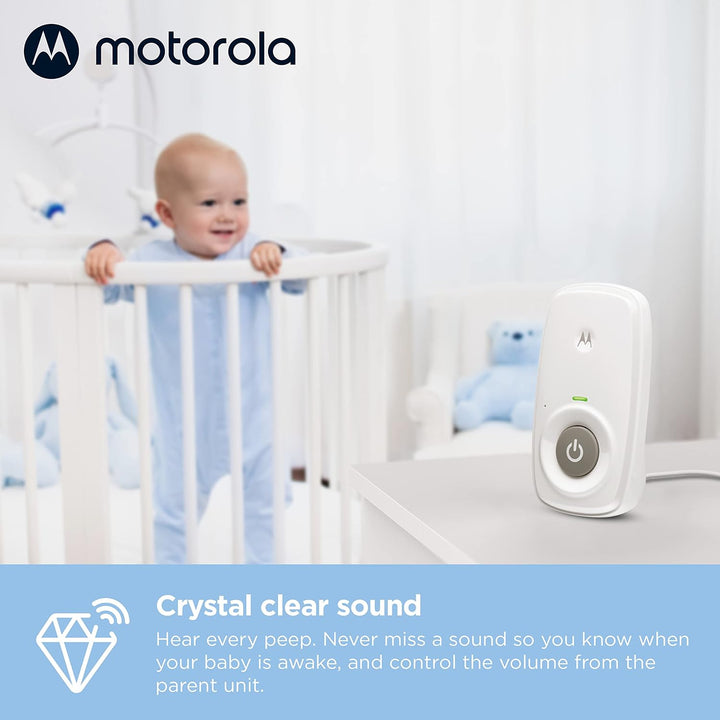 Motorola Nursery Solo audio para monitor de bebé, sin WiFi, AM21 de...