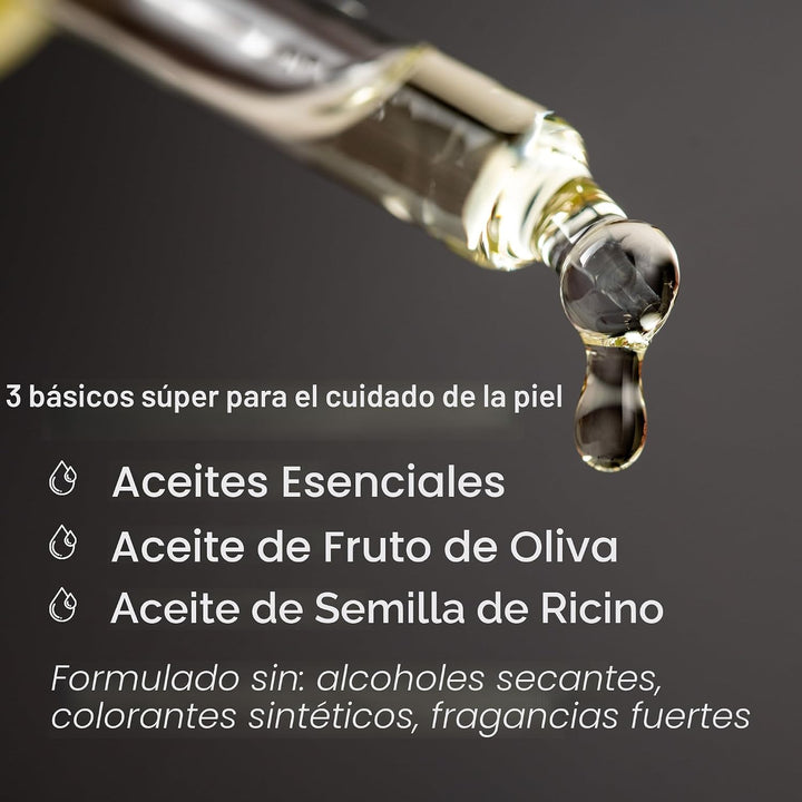El arte de afeitar el aceite de barba pre afeitado para hombres